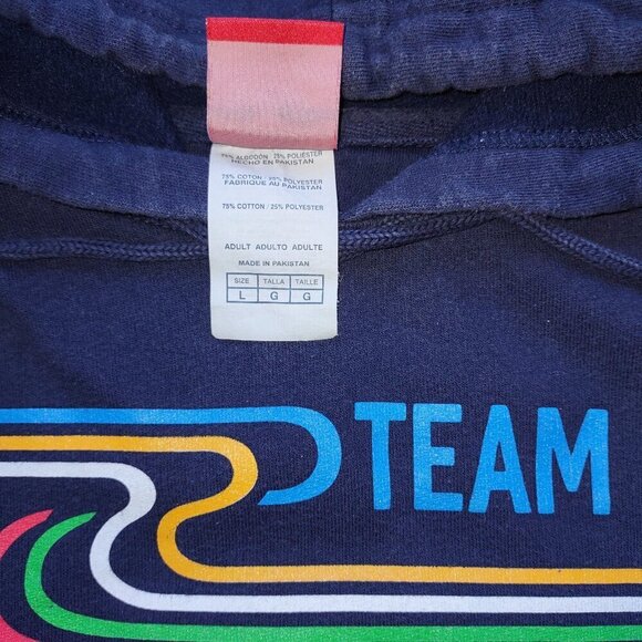🏅 Team USA Retro Olympic Apparel Pullover Hoodie Sports Y2K Women's Large - Picture 9 of 10